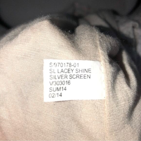 Banana Republic Floral Lace Racerback Tank 12 EUC - Picture 7 of 7